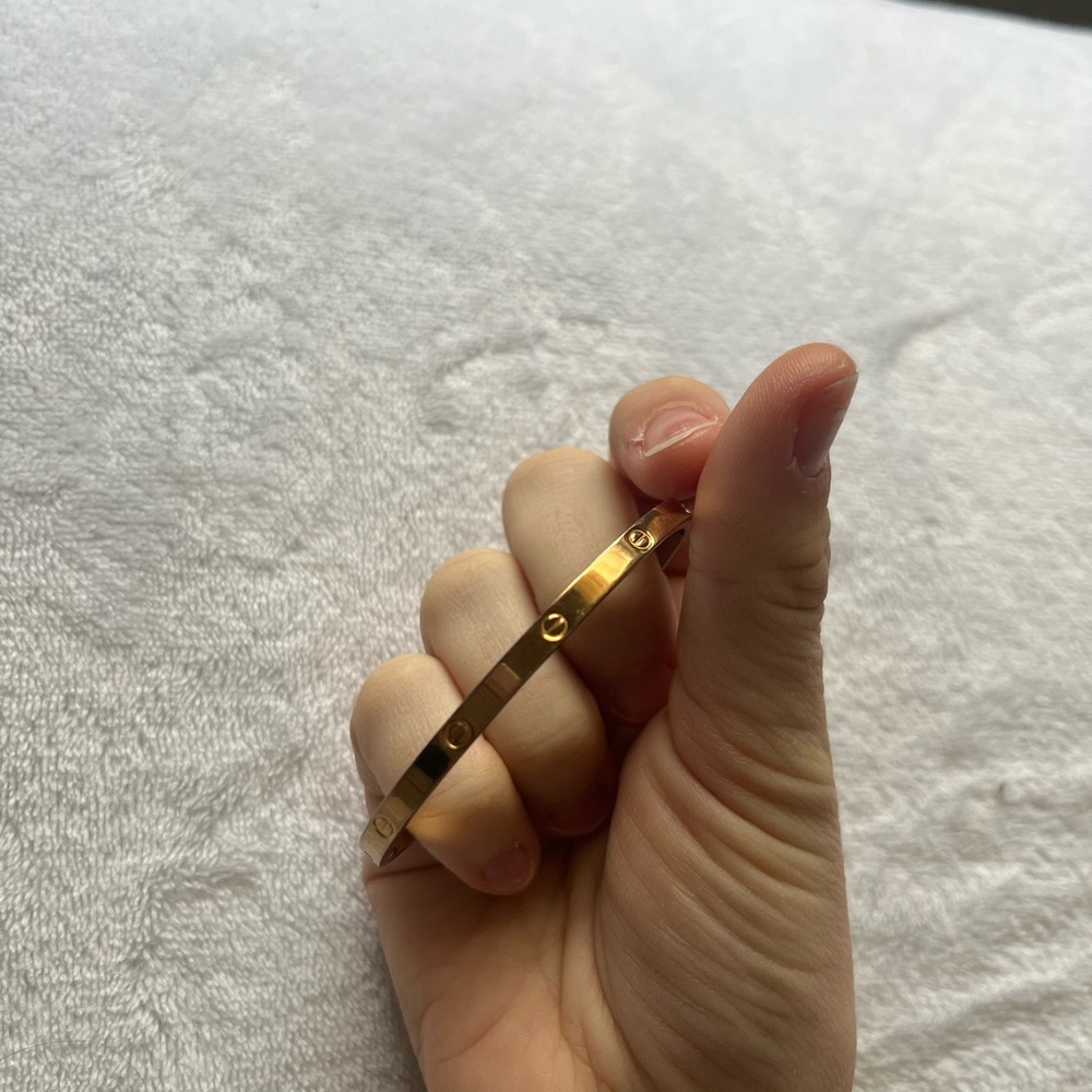 Cartier Gold Bracelet